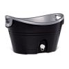 Igloo 20 qt. Party Bucket Cooler - Black/Silver